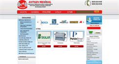 Desktop Screenshot of antgenmedikal.com